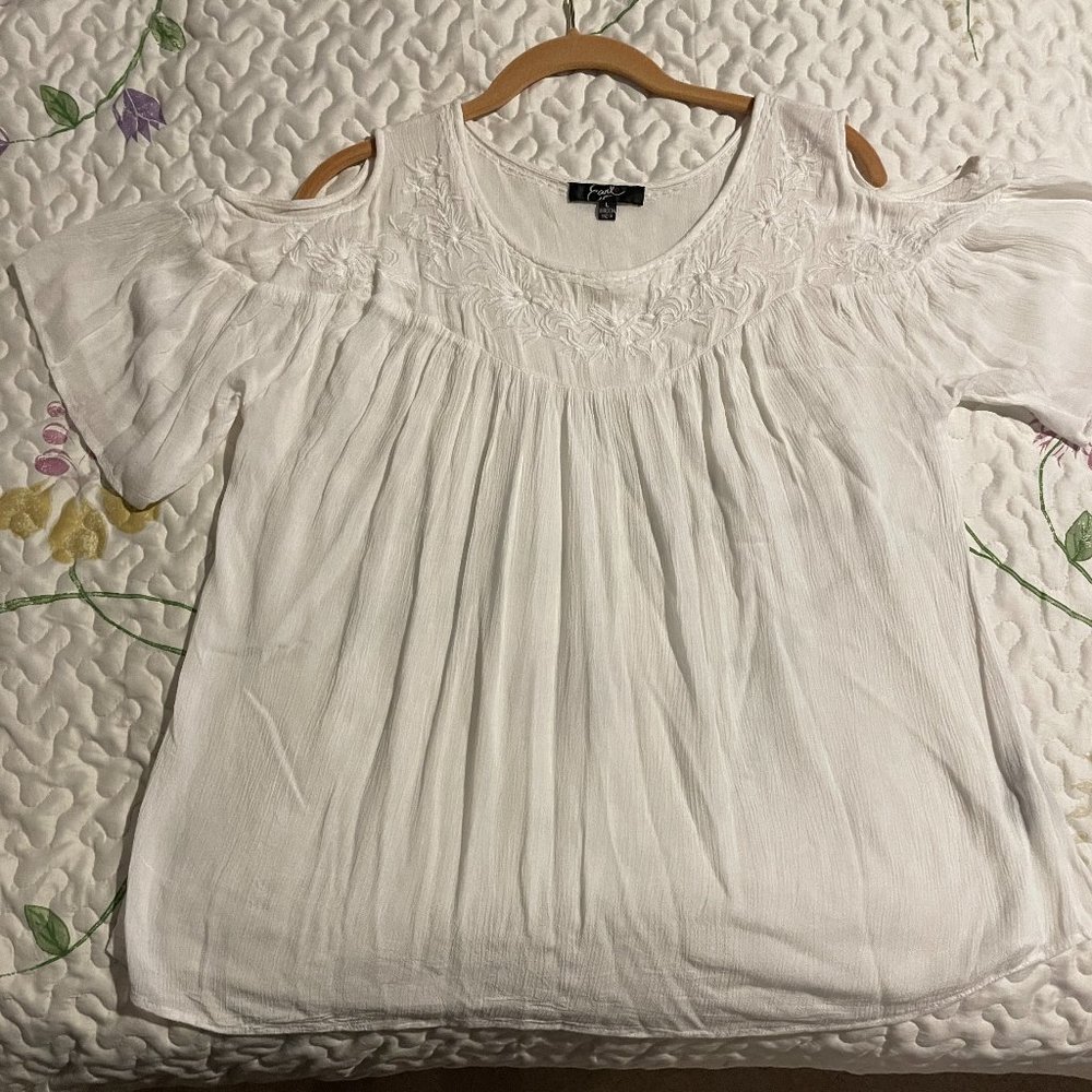Women's Earl cold shoulder top
